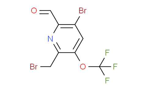 AM56112 | 1804574-71-7 | 5-Bromo-2-(bromomethyl)-3-(trifluoromethoxy)pyridine-6-carboxaldehyde
