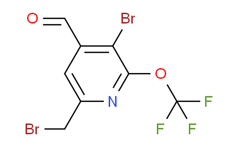 AM56115 | 1804574-80-8 | 3-Bromo-6-(bromomethyl)-2-(trifluoromethoxy)pyridine-4-carboxaldehyde