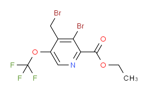 AM56119 | 1806126-14-6 | Ethyl 3-bromo-4-(bromomethyl)-5-(trifluoromethoxy)pyridine-2-carboxylate
