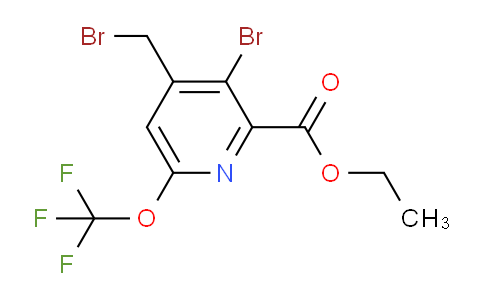 AM56121 | 1804567-49-4 | Ethyl 3-bromo-4-(bromomethyl)-6-(trifluoromethoxy)pyridine-2-carboxylate