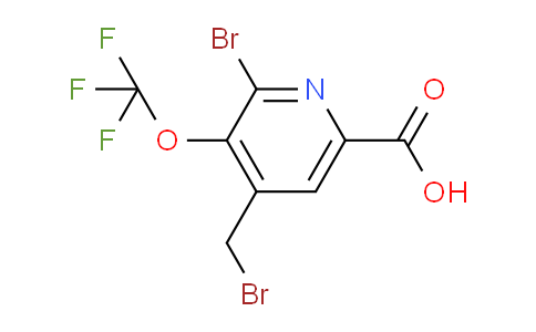 AM56122 | 1806092-71-6 | 2-Bromo-4-(bromomethyl)-3-(trifluoromethoxy)pyridine-6-carboxylic acid