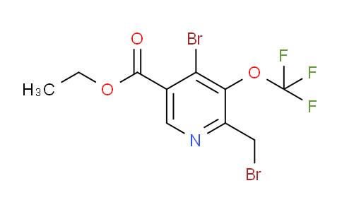 AM56126 | 1804567-66-5 | Ethyl 4-bromo-2-(bromomethyl)-3-(trifluoromethoxy)pyridine-5-carboxylate