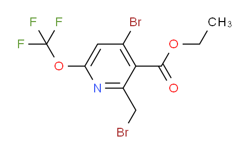 AM56131 | 1804583-52-5 | Ethyl 4-bromo-2-(bromomethyl)-6-(trifluoromethoxy)pyridine-3-carboxylate