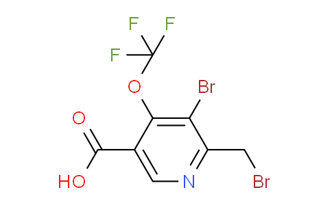 AM56135 | 1803465-33-9 | 3-Bromo-2-(bromomethyl)-4-(trifluoromethoxy)pyridine-5-carboxylic acid