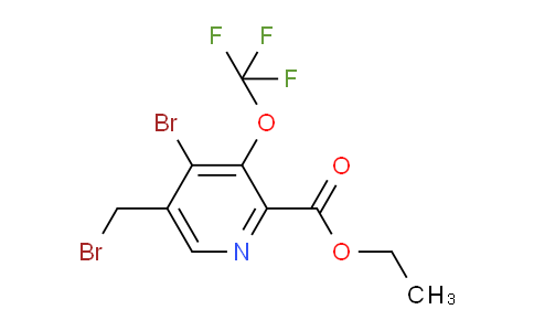 AM56138 | 1806126-26-0 | Ethyl 4-bromo-5-(bromomethyl)-3-(trifluoromethoxy)pyridine-2-carboxylate