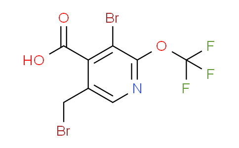 AM56141 | 1804444-68-5 | 3-Bromo-5-(bromomethyl)-2-(trifluoromethoxy)pyridine-4-carboxylic acid