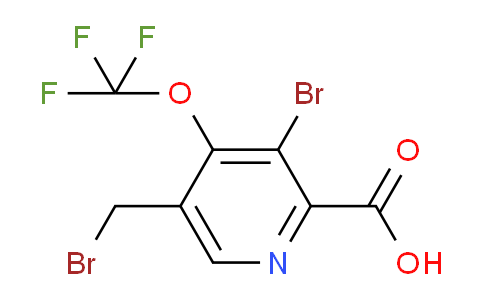AM56142 | 1804567-36-9 | 3-Bromo-5-(bromomethyl)-4-(trifluoromethoxy)pyridine-2-carboxylic acid