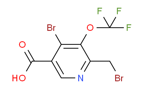AM56147 | 1806206-51-8 | 4-Bromo-2-(bromomethyl)-3-(trifluoromethoxy)pyridine-5-carboxylic acid
