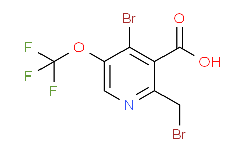 AM56148 | 1806124-41-3 | 4-Bromo-2-(bromomethyl)-5-(trifluoromethoxy)pyridine-3-carboxylic acid