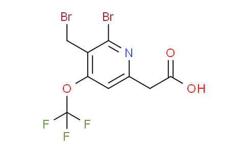 AM56149 | 1803525-68-9 | 2-Bromo-3-(bromomethyl)-4-(trifluoromethoxy)pyridine-6-acetic acid