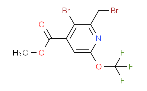 AM56162 | 1803924-46-0 | Methyl 3-bromo-2-(bromomethyl)-6-(trifluoromethoxy)pyridine-4-carboxylate