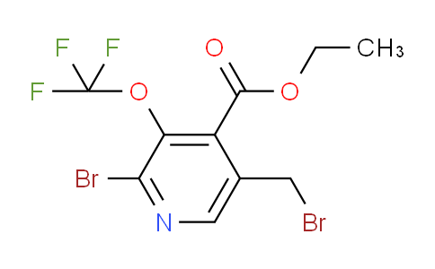 AM56175 | 1803916-43-9 | Ethyl 2-bromo-5-(bromomethyl)-3-(trifluoromethoxy)pyridine-4-carboxylate