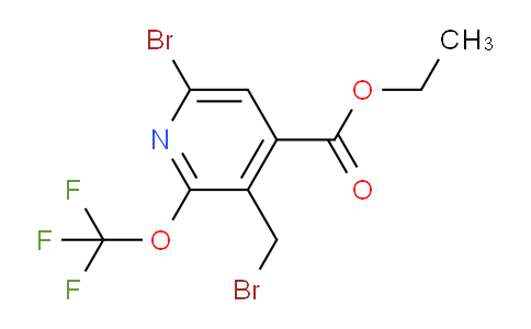 AM56177 | 1803916-49-5 | Ethyl 6-bromo-3-(bromomethyl)-2-(trifluoromethoxy)pyridine-4-carboxylate