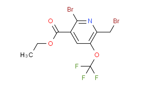 AM56181 | 1803916-52-0 | Ethyl 2-bromo-6-(bromomethyl)-5-(trifluoromethoxy)pyridine-3-carboxylate