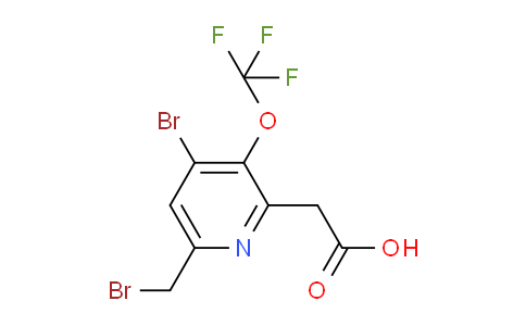 AM56182 | 1806093-88-8 | 4-Bromo-6-(bromomethyl)-3-(trifluoromethoxy)pyridine-2-acetic acid