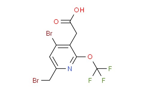 AM56184 | 1806197-92-1 | 4-Bromo-6-(bromomethyl)-2-(trifluoromethoxy)pyridine-3-acetic acid