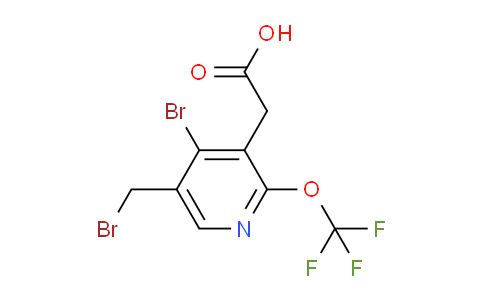 AM56189 | 1806204-91-0 | 4-Bromo-5-(bromomethyl)-2-(trifluoromethoxy)pyridine-3-acetic acid