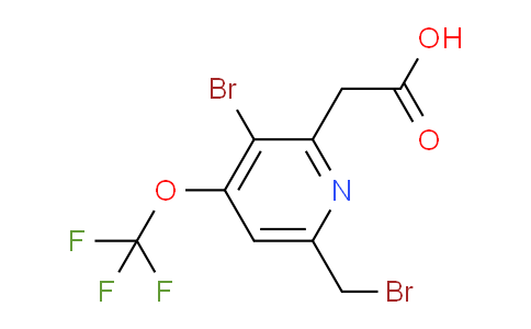 AM56191 | 1806084-24-1 | 3-Bromo-6-(bromomethyl)-4-(trifluoromethoxy)pyridine-2-acetic acid