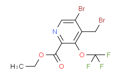 AM56193 | 1804583-43-4 | Ethyl 5-bromo-4-(bromomethyl)-3-(trifluoromethoxy)pyridine-2-carboxylate