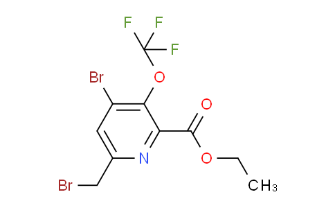 AM56199 | 1804445-43-9 | Ethyl 4-bromo-6-(bromomethyl)-3-(trifluoromethoxy)pyridine-2-carboxylate