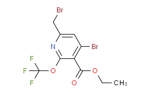 AM56200 | 1806204-67-0 | Ethyl 4-bromo-6-(bromomethyl)-2-(trifluoromethoxy)pyridine-3-carboxylate