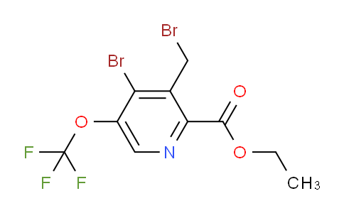 AM56202 | 1804445-58-6 | Ethyl 4-bromo-3-(bromomethyl)-5-(trifluoromethoxy)pyridine-2-carboxylate