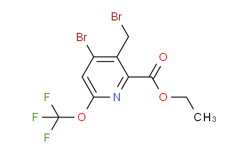 AM56203 | 1803525-65-6 | Ethyl 4-bromo-3-(bromomethyl)-6-(trifluoromethoxy)pyridine-2-carboxylate