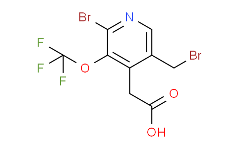 AM56212 | 1806126-54-4 | 2-Bromo-5-(bromomethyl)-3-(trifluoromethoxy)pyridine-4-acetic acid