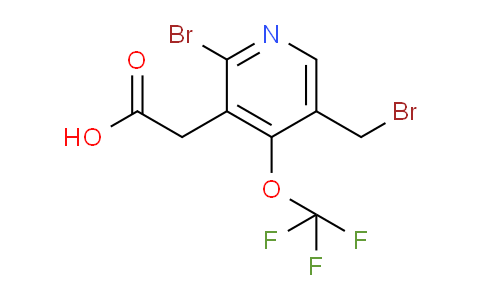 AM56213 | 1806204-65-8 | 2-Bromo-5-(bromomethyl)-4-(trifluoromethoxy)pyridine-3-acetic acid