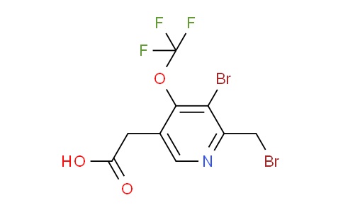AM56217 | 1803925-39-4 | 3-Bromo-2-(bromomethyl)-4-(trifluoromethoxy)pyridine-5-acetic acid