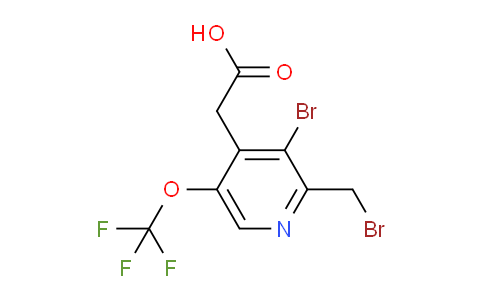 AM56218 | 1806126-64-6 | 3-Bromo-2-(bromomethyl)-5-(trifluoromethoxy)pyridine-4-acetic acid