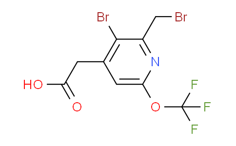 AM56219 | 1804631-63-7 | 3-Bromo-2-(bromomethyl)-6-(trifluoromethoxy)pyridine-4-acetic acid