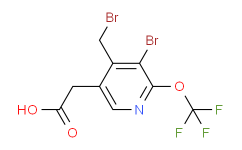AM56220 | 1806204-78-3 | 3-Bromo-4-(bromomethyl)-2-(trifluoromethoxy)pyridine-5-acetic acid