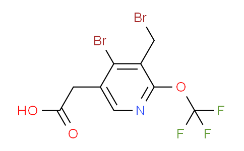 AM56228 | 1806126-83-9 | 4-Bromo-3-(bromomethyl)-2-(trifluoromethoxy)pyridine-5-acetic acid