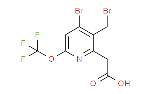 AM56229 | 1804631-75-1 | 4-Bromo-3-(bromomethyl)-6-(trifluoromethoxy)pyridine-2-acetic acid