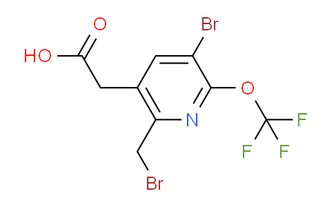 AM56231 | 1806204-96-5 | 3-Bromo-6-(bromomethyl)-2-(trifluoromethoxy)pyridine-5-acetic acid