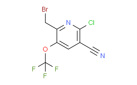 AM56243 | 1806233-97-5 | 2-(Bromomethyl)-6-chloro-5-cyano-3-(trifluoromethoxy)pyridine