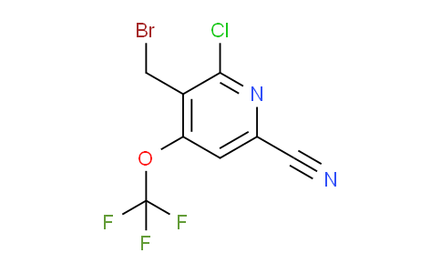 AM56246 | 1806170-46-6 | 3-(Bromomethyl)-2-chloro-6-cyano-4-(trifluoromethoxy)pyridine