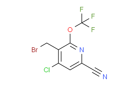 AM56249 | 1804004-57-6 | 3-(Bromomethyl)-4-chloro-6-cyano-2-(trifluoromethoxy)pyridine