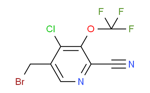 AM56250 | 1804550-26-2 | 5-(Bromomethyl)-4-chloro-2-cyano-3-(trifluoromethoxy)pyridine
