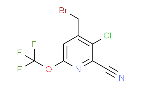 AM56256 | 1804366-67-3 | 4-(Bromomethyl)-3-chloro-2-cyano-6-(trifluoromethoxy)pyridine