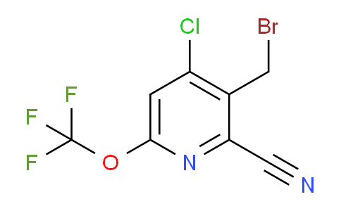 AM56284 | 1803681-84-6 | 3-(Bromomethyl)-4-chloro-2-cyano-6-(trifluoromethoxy)pyridine