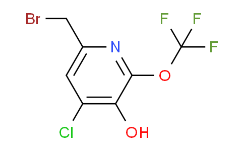 6-(Bromomethyl)-4-chloro-3-hydroxy-2-(trifluoromethoxy)pyridine