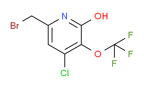 6-(Bromomethyl)-4-chloro-2-hydroxy-3-(trifluoromethoxy)pyridine