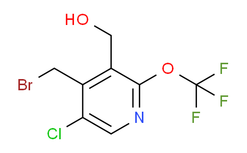 4-(Bromomethyl)-5-chloro-2-(trifluoromethoxy)pyridine-3-methanol