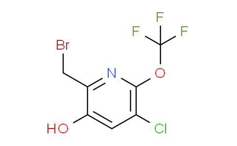 2-(Bromomethyl)-5-chloro-3-hydroxy-6-(trifluoromethoxy)pyridine