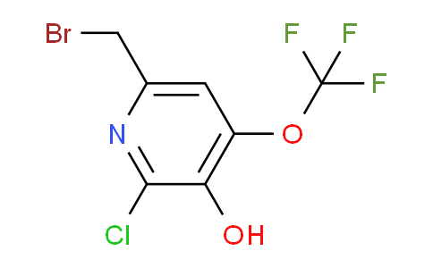 6-(Bromomethyl)-2-chloro-3-hydroxy-4-(trifluoromethoxy)pyridine