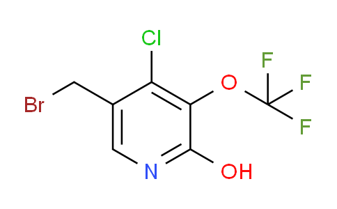 5-(Bromomethyl)-4-chloro-2-hydroxy-3-(trifluoromethoxy)pyridine