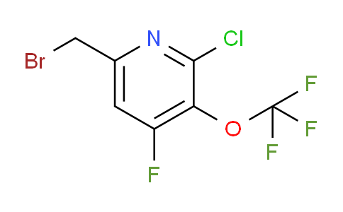 6-(Bromomethyl)-2-chloro-4-fluoro-3-(trifluoromethoxy)pyridine