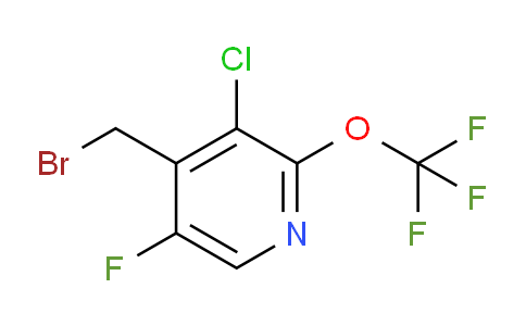 4-(Bromomethyl)-3-chloro-5-fluoro-2-(trifluoromethoxy)pyridine